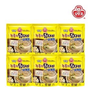 오뚜기 누룽지 닭다리 삼계탕 500g (6개)_이미지