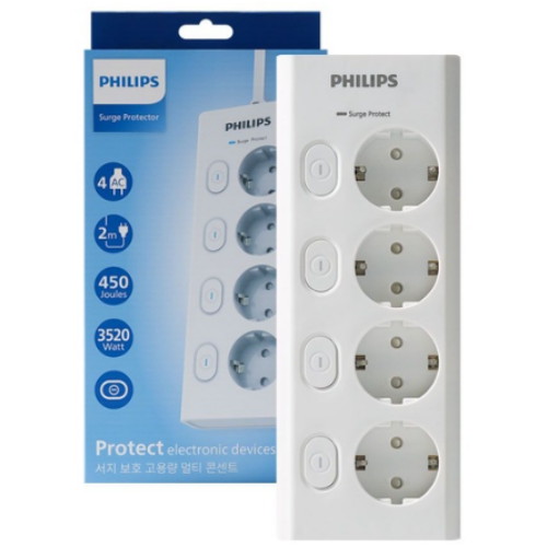 4구 서지보호 맥스 멀티탭