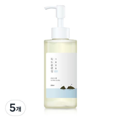 라운드랩 1025 독도 클렌징 오일 200ml (5개)_이미지
