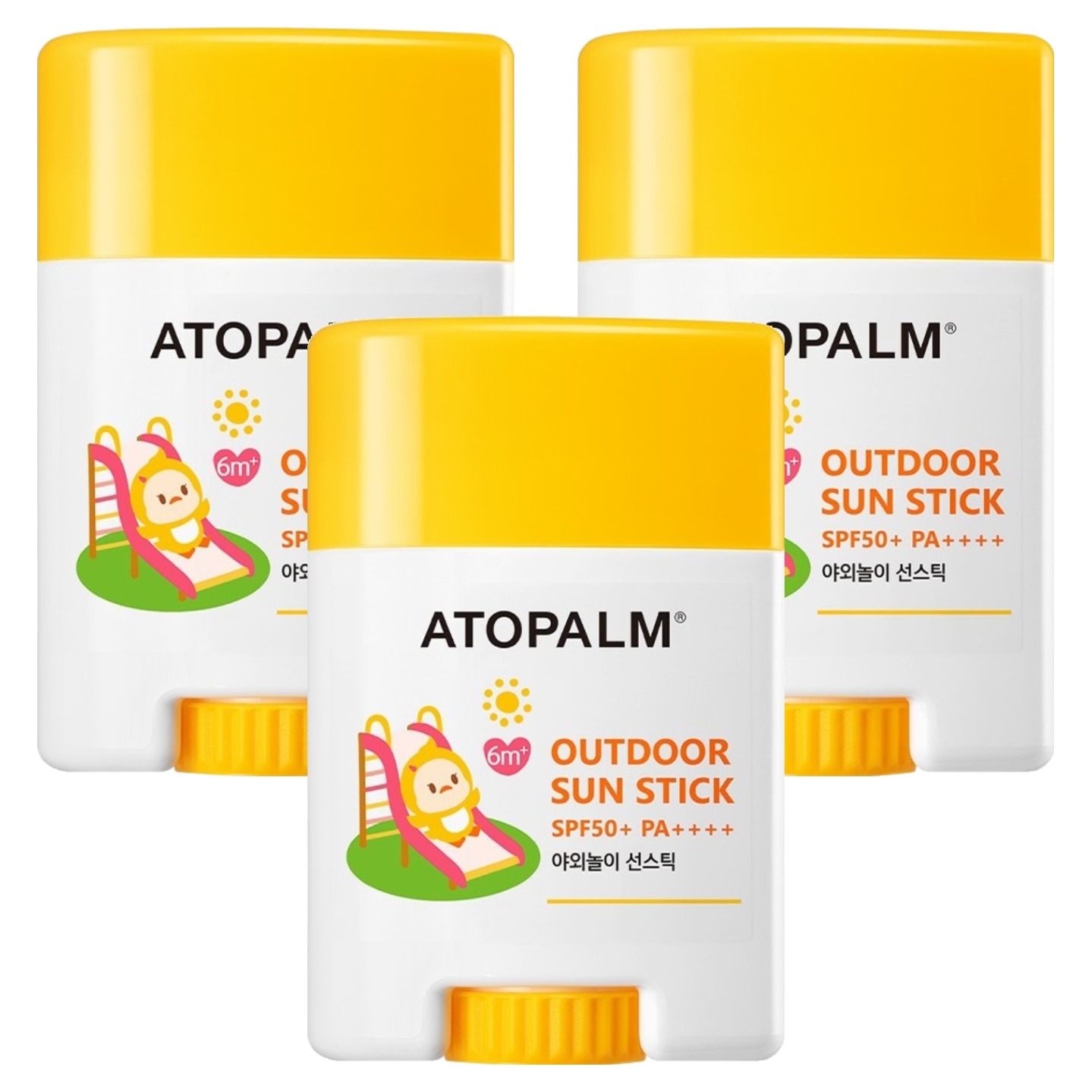 아토팜 야외놀이 선스틱 SPF50+ 21g (3개)_이미지