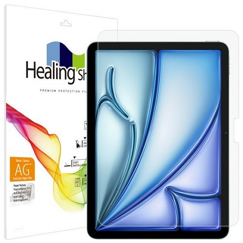폰트리 힐링쉴드 iPad Air 11 M4 종이질감 블루라이트차단 보호필름 (액정 1매)