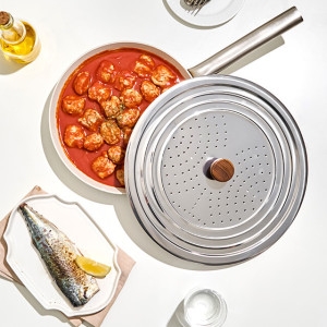 오슬로 기름튐 방지망 뚜껑 26-32cm