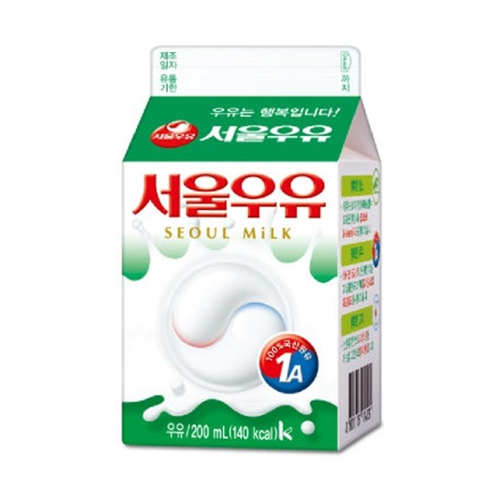 서울우유 흰우유 200ml (3개)_이미지