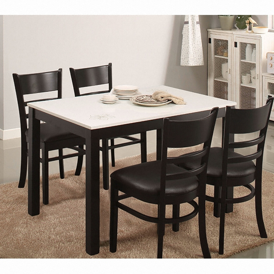 동서가구 케빈 하이그로시 식탁 1150 (의자별도)_이미지