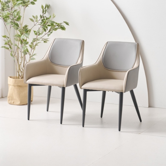 라로퍼니처 베라노 유광 포세린 통세라믹 식탁 1800 (의자4개)_이미지