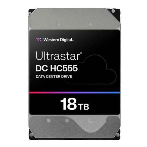 Western Digital Ultrastar DC HC555 7200/512M (18TB, WUH722018CLE6L4)