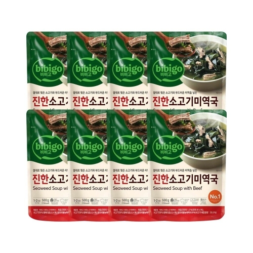 진한 소고기 미역국 500g