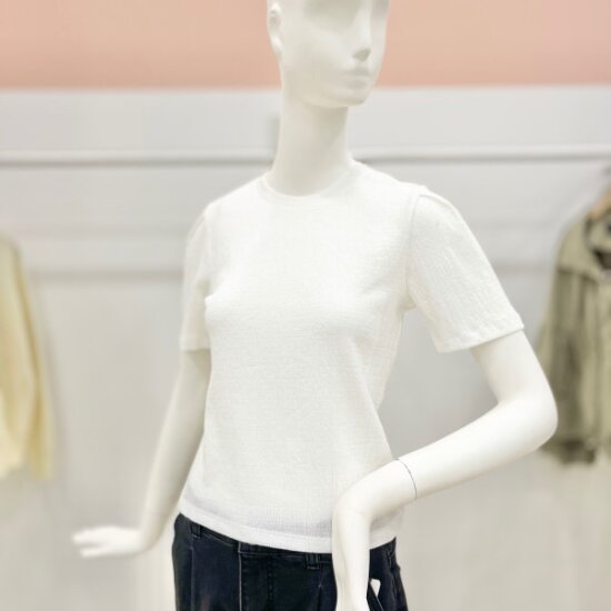 플라스틱아일랜드 볼륨소매 티셔츠 PQ2CH961_이미지