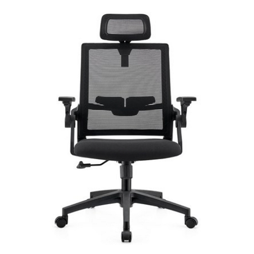 올인홈 S30 블랙 팔걸이 회전 의자