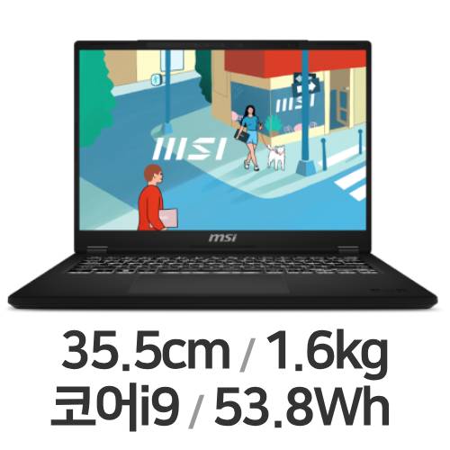 MSI 모던시리즈 모던 14 H D13MG-i9 WIN11 (SSD 1TB)