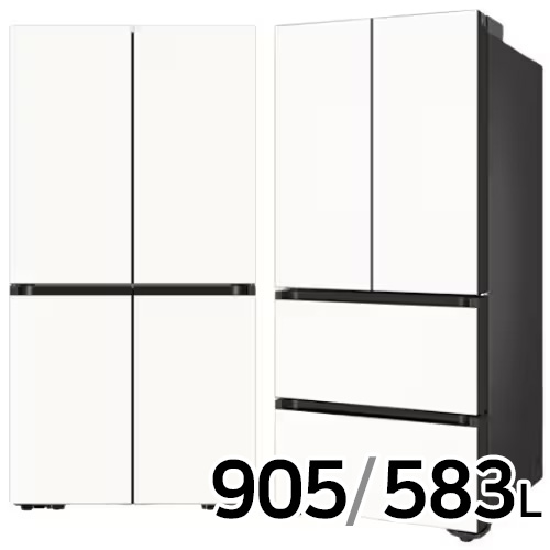 삼성전자 비스포크 RM70F90R2ZD + 에센셜 RQ58DB94U1AP (화이트)_이미지