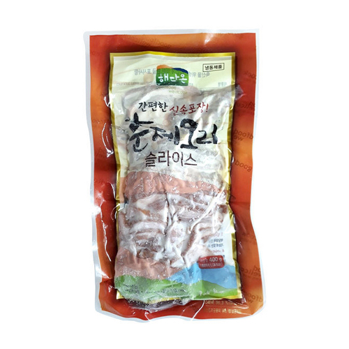 다인푸드 해다온 간편한 실속포장 훈제오리 슬라이스 400g (1개)_이미지