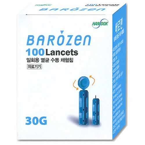 한독약품 바로잰 채혈침 30G (300개)_이미지