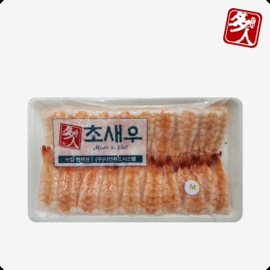 초밥용 새우 초새우 자숙새우 초밥재료 M 160g 50미 베트남