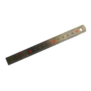 이글 스테인레스 스틸자 15cm 디자인 제도용 산업용 쇠자_이미지