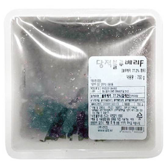 당적 블루베리 750g