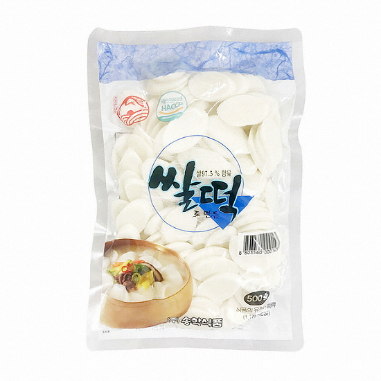 쌀로 만든 떡 500g