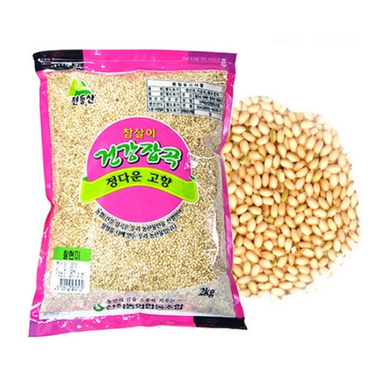 천등산 참살이 찰현미 2kg