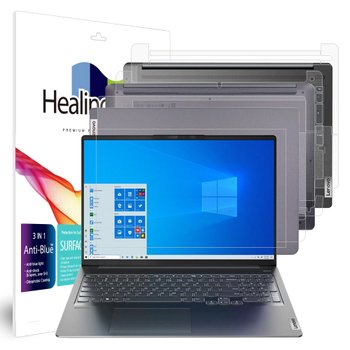 폰트리 힐링쉴드 레노버 아이디어패드 Slim5 Pro 16ACH6 블루라이트차단 (액정보호필름 + 외부보호필름 3종 세트)_이미지