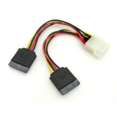 라이트컴 COMS IDE to S-ATA 2구 변환용 전원 케이블