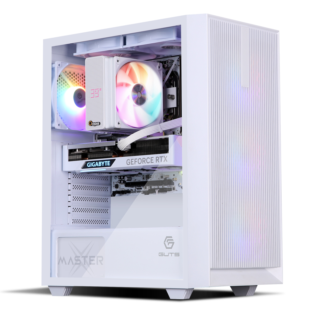 몬스타 가츠 Y326 RGB 강화유리 (화이트)_이미지