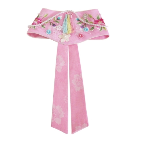 더예한복 QT 3-20 벚꽃산호 아얌 여아용_이미지