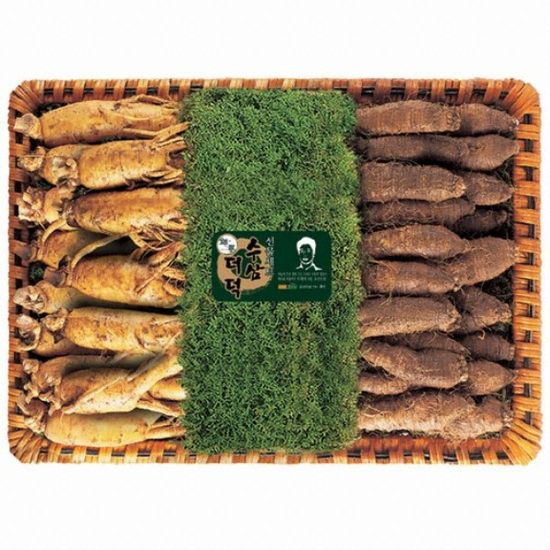 수삼 더덕 선물세트 大