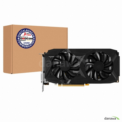 PowerColor 라데온 RX 580 레드드래곤 D5 4GB 디앤디컴 (벌크)_이미지