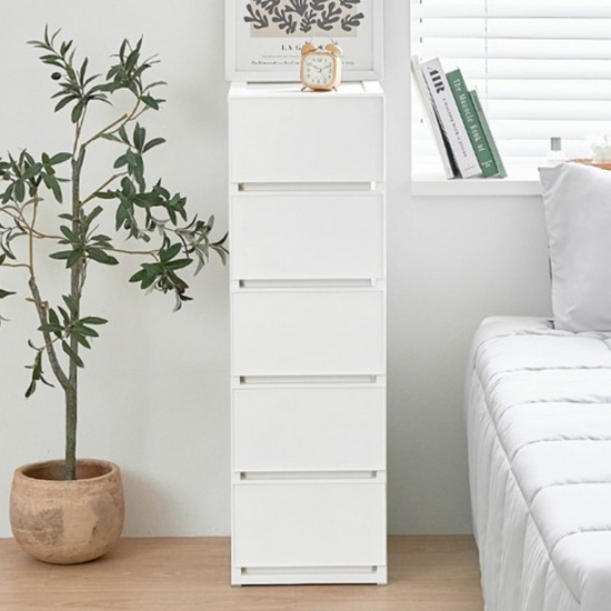 쿠팡 코멧 모던 슬림 5단 서랍장 310