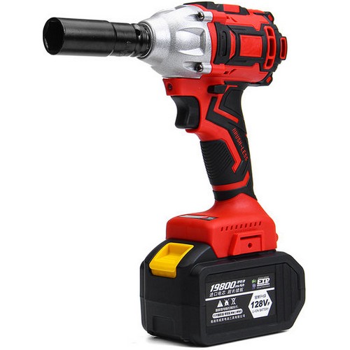 128Vf 19800mah 충전 임팩트렌치 해외구매 (배터리 2개)