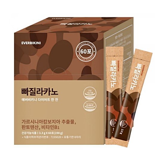 비타민마을 에버비키니 빠질라카노 60포 (1개)
