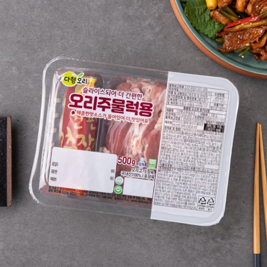 다향오리 오리 고추장 주물럭용 500g (1개)_이미지
