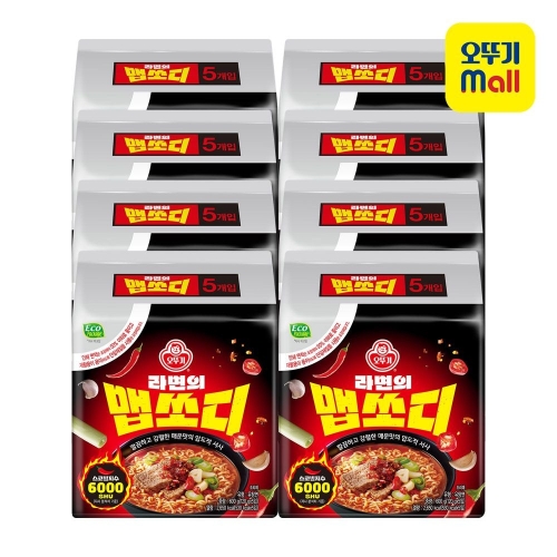 오뚜기 라면의 맵쏘디 120g (40개)_이미지