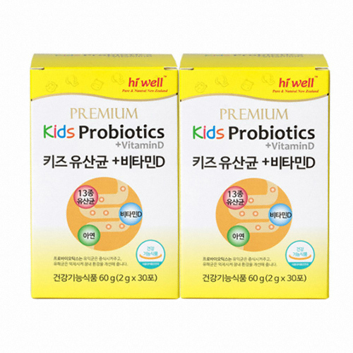  하이웰 프리미엄 키즈 유산균 2g 30포 [2개]