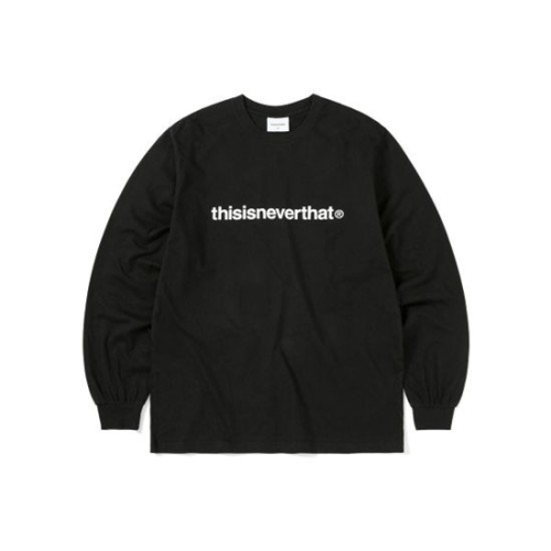 THISISNEVERTHAT T-Logo LS Tee Black TN250TTSLT01BLK 348204