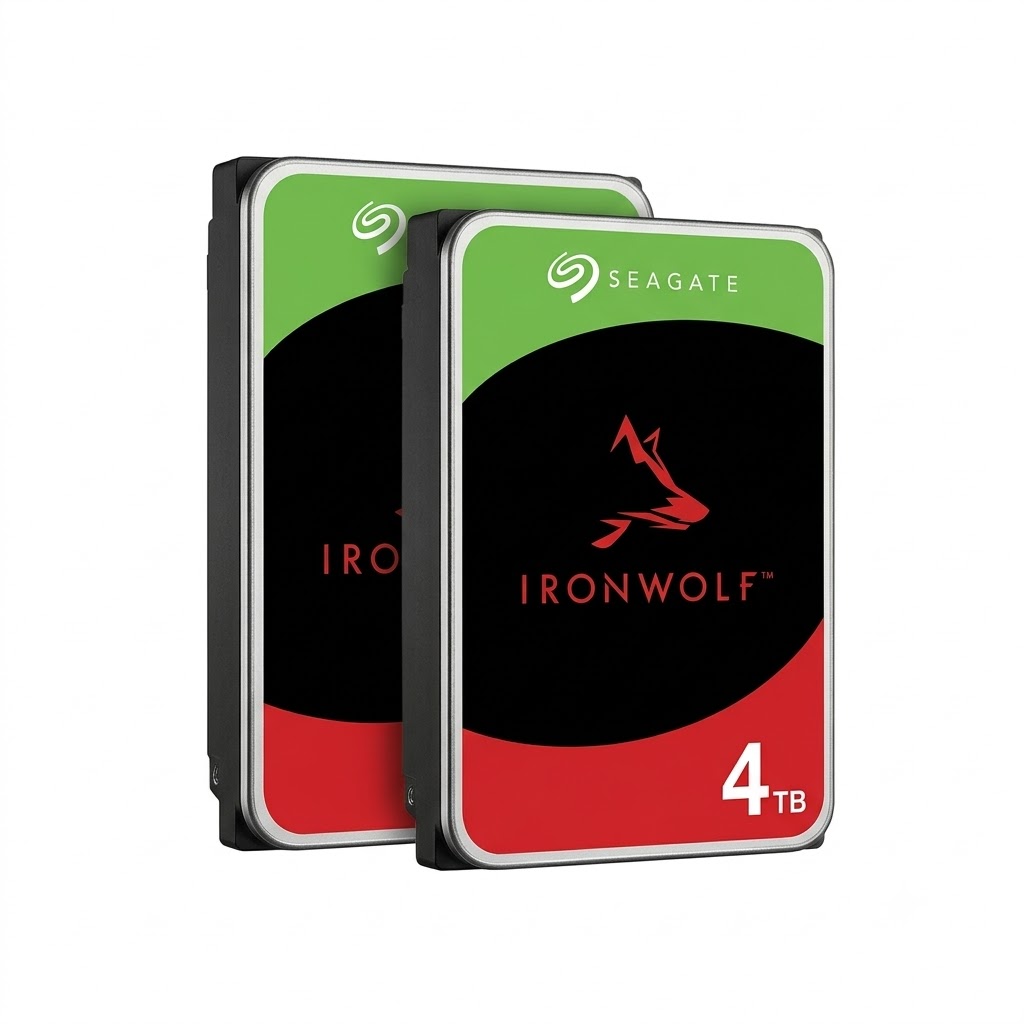 Seagate IronWolf 패키지 5400/256M ST4000VN006 (2x4TB)_이미지