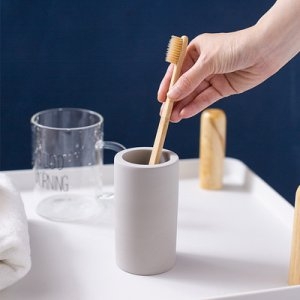 규조토 칫솔꽂이 치솔꽂이 칫솔통 거치대