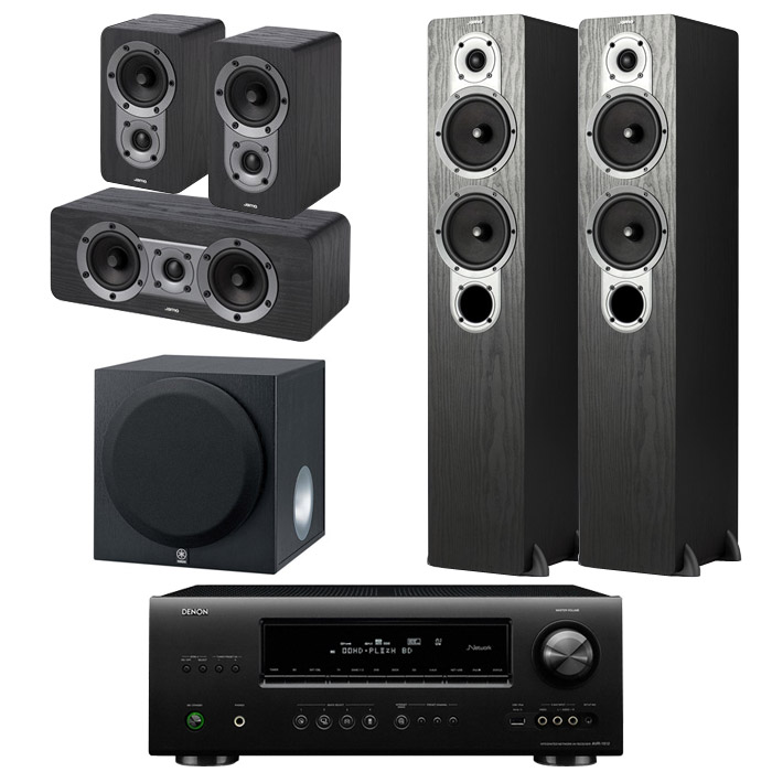 야모 S426 5.1채널 + 데논 AV리시버 (AVR-1912, YST-SW012)