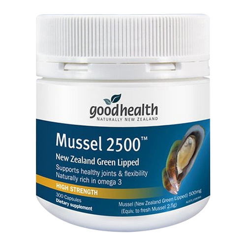 굿헬스  초록입홍합 2500 300캡슐 (해외) (1개)