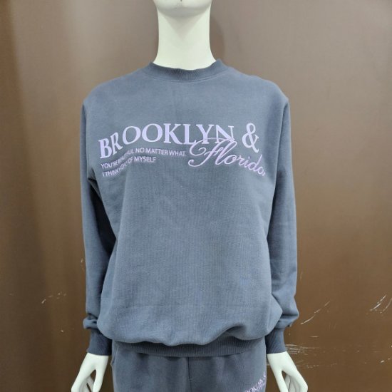 시에로 후로피 자수 맨투맨 SJ4TSF468