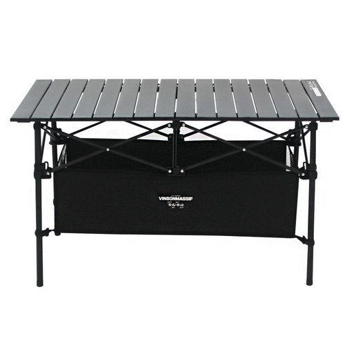 메사 빈슨메시프 블랙에디션 와이드 경량 폴딩 테이블