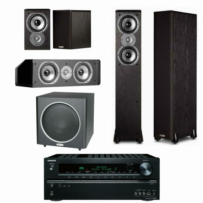 폴크오디오 TSi300 5.1채널 + 온쿄 AV리시버 (TX-NR509, PSW110)_이미지