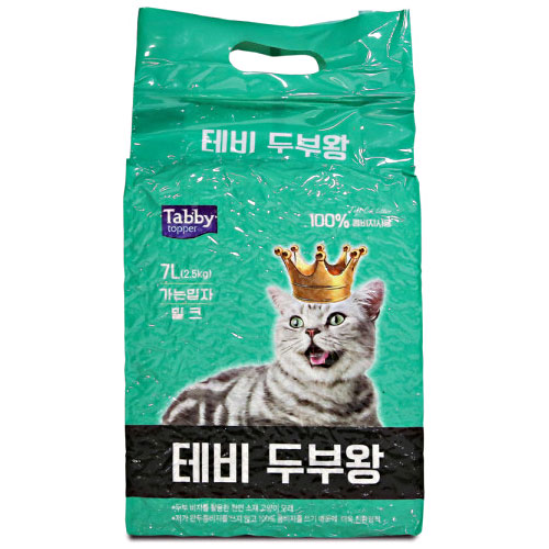 두부왕 가는입자 밀크향 2.5kg