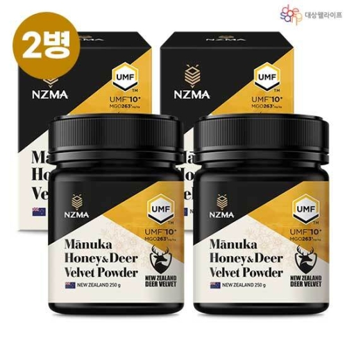 대상웰라이프 NZMA 마누카 허니 & 녹용 분말 UMF 10+ 250g (2개)_이미지