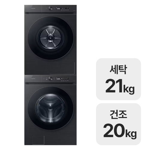 삼성전자 그랑데 AI WF21CB6850BV + DV20CB8800BV