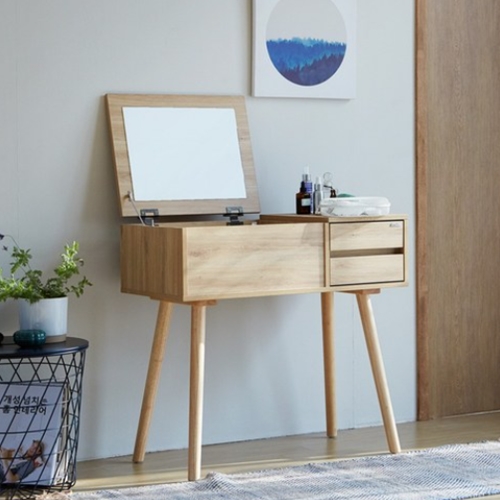 데코라인  산타나 입식 화장대 800