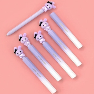 일정문구 보라토끼 중성펜 0.5mm (12개)_이미지