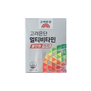 고려은단 멀티비타민 올인원 이지 780mg 120정 (2개)