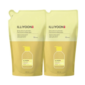 아모레퍼시픽 일리윤 프레쉬 모이스춰 바디워시 리필 500ml (2개)