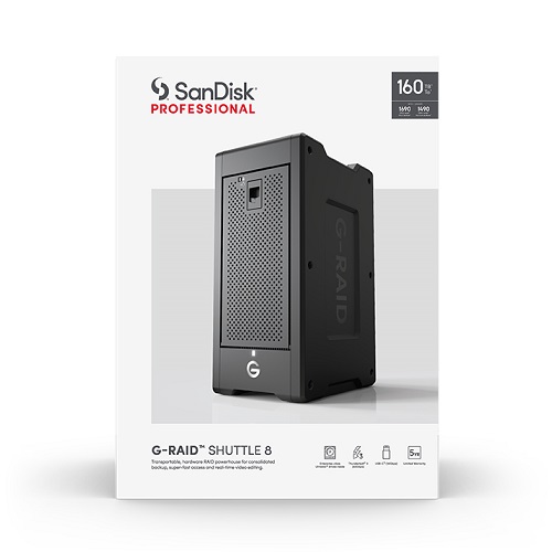 Sandisk Professional G-RAID SHUTTLE 8 (48TB)_이미지